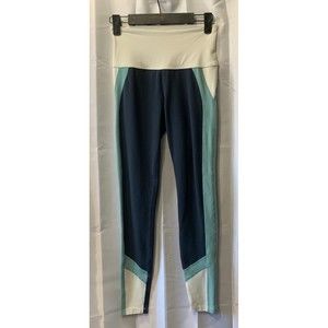 Beyond Yoga Women's Size S Navy Blue High Waisted Activewear Workout Leggings